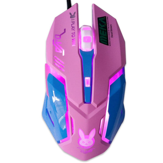 USB Wired Professional E-sports Gaming Silent Mouse 2400 DPI