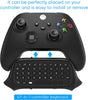 Keyboard for Xbox Series X/s One/s/ Controller Gamepad, 2.4Ghz Mini Qwerty Keyboard Gaming Chatpad with Audio/headset Jack