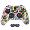 Water Printing Anti-slip Soft Silicone Protective Case Skins for Xbox Series S X Controller