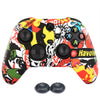 Water Printing Anti-slip Soft Silicone Protective Case Skins for Xbox Series S X Controller