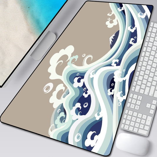 Great Wave Collection XL Keyboard and Mouse Pad 2-3mm