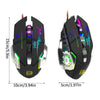 Silent PC Gaming Mouse Wireless RGB With Side Buttons