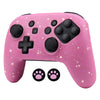 Glittery Soft Silicone Protective Case For Switch Pro Game Controller Skin Gamepad Case Shell Joystick Accessory for Switch Pro