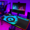 Rgb Mouse Pad Xxl Steelseries Laptop Mat Gaming Mousepad 900x400 Backlit Keyboard Gamer Girl Table Pads Deskpad Mausepad Cs Go