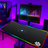 Rgb Mouse Pad Xxl Steelseries Laptop Mat Gaming Mousepad 900x400 Backlit Keyboard Gamer Girl Table Pads Deskpad Mausepad Cs Go