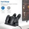 Dual Controller Charger For PS4 with 4 Charging Micro USB Dongles Fast Charing Dock Station For Playstation 4/PS4 Slim/PS4 Pro