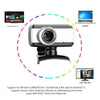 2.0 640x480 Video Record Webcam Web Camera with Mic for Desktop Computer PC