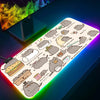 Pusheen Cat RGB Large Keyboard Pad Collection 3mm