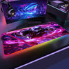 Large Anime Demon Slayer Collection Gaming RGB Pad 3-4mm