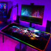 Rgb Mouse Pad Xxl Steelseries Laptop Mat Gaming Mousepad 900x400 Backlit Keyboard Gamer Girl Table Pads Deskpad Mausepad Cs Go