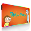 Mousepad Rgb Mouse Pad Kawaii Rick Computer Mat Desk Protector Deskpad Anime Accessories Pc Gamer Carpet Keyboard Mause Pad Xxl