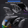 H510 RGB Backlit Gaming Mouse With Side Buttons Macro Programming 10000 DPI Adjustable USB Mouse With 14 Keys For Desktop Laptop