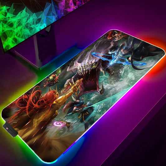 League of Legends Collection RGB Large Keyboard Pad Collection 3mm