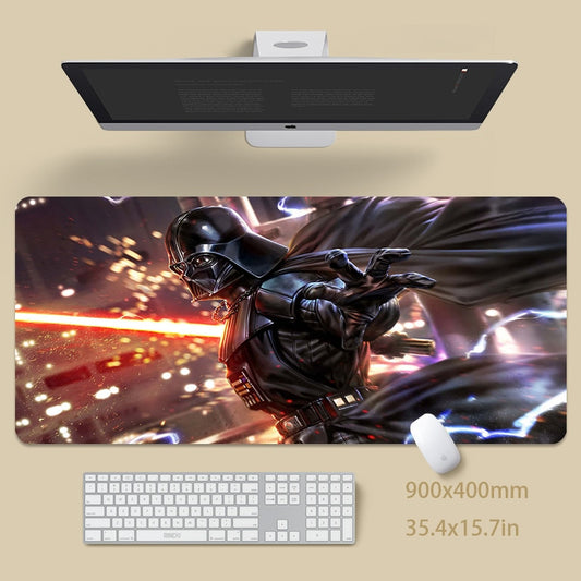 War 80x30cm XXL Lock Edge Mousepads Large Gaming Mousepad Keyboard Mat Mouse Mat Beast Desk Pad Mouse Pad For Gift