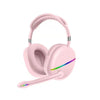 New Wireless Gaming Pink Headset 5.1 With Microphone For PC