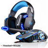 G2000 Gaming Headset Stereo Game Headphone with Microphone + Mouse