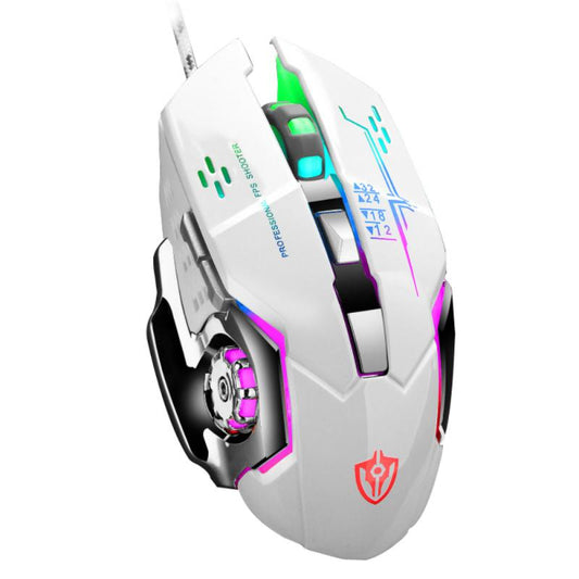 PubG Professional M16 White Mouse For Gaming