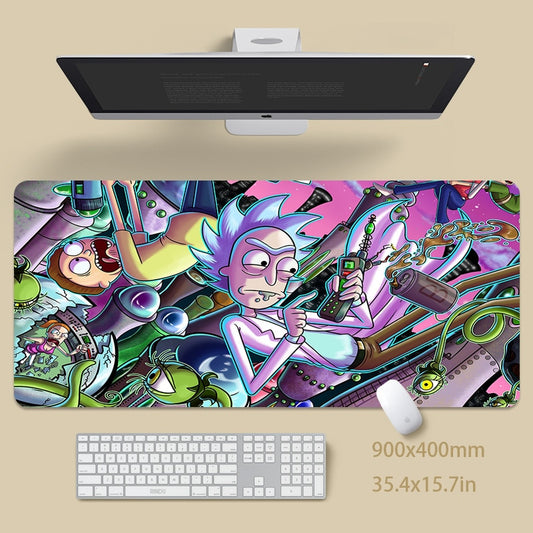 Large Gaming Mousepad Rick and Marty Collection 2-3-4mm