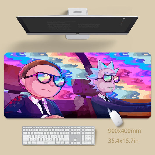 Large Gaming Mousepad Rick and Marty Collection 2-3-4mm