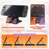 Nintendo Switch Scarlet and Violet Skin Shell Case Hard PC Console Protective Cover With 2 Caps For Nintendo Switch OLED