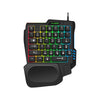 Nuos One Hand Ergonomics Gaming Keyboard USB RGB 35 Keys