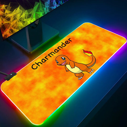 Pokémon Charmander RGB Large Keyboard Pad Collection 3mm