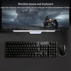 Wireless Gaming Keyboard Computer Mouse Set 2.4GHz PC Keypads For Windows PC Laptop Games Wireless Mouse Gamer Keyboards Combo