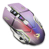 Silent PC Gaming Mouse Wireless RGB With Side Buttons