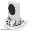 Dual Controller Charger Station Vertical Stand Cooling Fan With 2battery For Xbox ONE/S