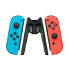 Charging Grip compatible with Nintendo Switch controller Charging Dock for NS gamepad Portable V-Shaped Handle Charger