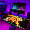 Rgb Mouse Pad Xxl Steelseries Laptop Mat Gaming Mousepad 900x400 Backlit Keyboard Gamer Girl Table Pads Deskpad Mausepad Cs Go