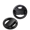 Nintendo Switch Black 2pcs Steering Wheel For Joy-Con Controller