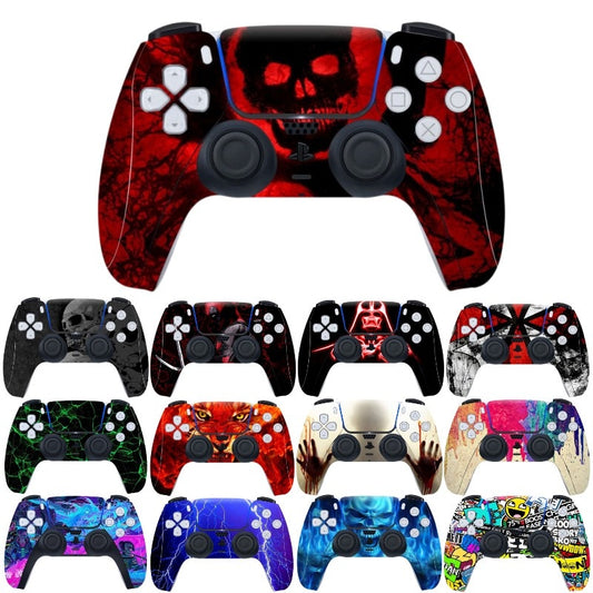 Scratchproof Anti-slip Stickers Protective Skin Decal Cover Sticker For PlayStation 5 PS5 Game Controller Joystick Accessories