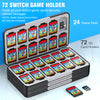 72 Switch Game Card Storage Magnetic Case for Nintendo