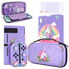 Portable Bag For Nintendo Switch Case Girls Unicorn Boys Travel Controller cover kit For Nintendo switch Lite Gaming Accessories