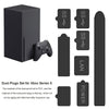 Silicone Plugs Dust Proof Cover Mesh Filter Jack Stopper Kit Cover For Xbox Series X /Xbox /PS5