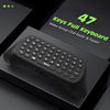 Game Mini Backlight Keyboard for Xbox One Series X/S Wireless Chatpad Message KeyPad with Headset Audio Jack 2.4G Receiver