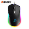 DAREU Wired RGB Gaming Mouse with 6 Programmable Buttons 6000 DPI 150 IPS