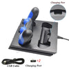 PS4 Pro Slim Controller PS 4 Accessories Gamepad Charger Stand Wireless Joystick Charging Dock Station for Sony Dualshock 4