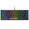 Gaming RGB Ergonomic Black Keyboard