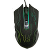 Silent Click USB Wired Gaming Mouse 6 Buttons 3200DPI