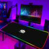 Rgb Mouse Pad Xxl Steelseries Laptop Mat Gaming Mousepad 900x400 Backlit Keyboard Gamer Girl Table Pads Deskpad Mausepad Cs Go