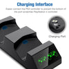 Dual Controller Charger For PS4 with 4 Charging Micro USB Dongles Fast Charing Dock Station For Playstation 4/PS4 Slim/PS4 Pro