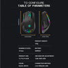 Rechargeable Wireless Gaming Mouse With High-Speed Sensor 600mAh Battery