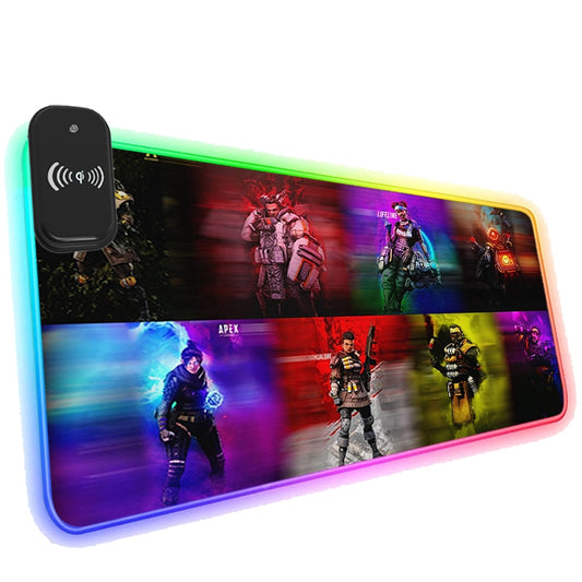 Apex Legends RGB Led Wireless Charging Mouse Pad 3mm