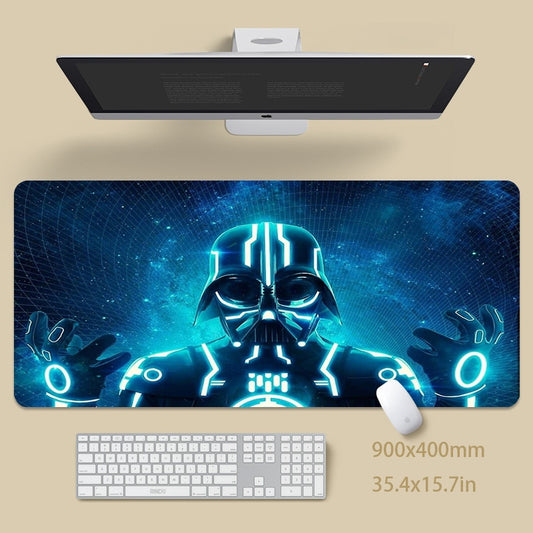 War 80x30cm XXL Lock Edge Mousepads Large Gaming Mousepad Keyboard Mat Mouse Mat Beast Desk Pad Mouse Pad For Gift