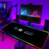 Rgb Mouse Pad Xxl Steelseries Laptop Mat Gaming Mousepad 900x400 Backlit Keyboard Gamer Girl Table Pads Deskpad Mausepad Cs Go