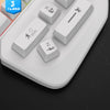 Nuos One Hand Ergonomics White Gaming Keyboard USB RGB 35 Keys With Mouse Combo