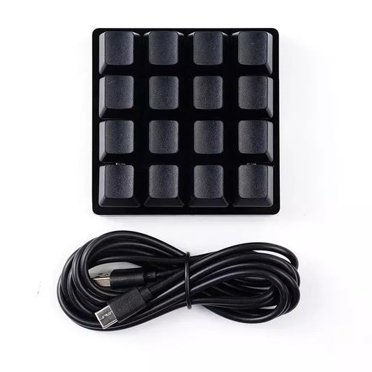 Programmable Mini Black 16 Key Mechanical Keyboard