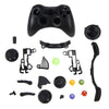 Wireless Controller Housing Shell for Xbox 360 Housing Case Cover replacement with Buttons Kit